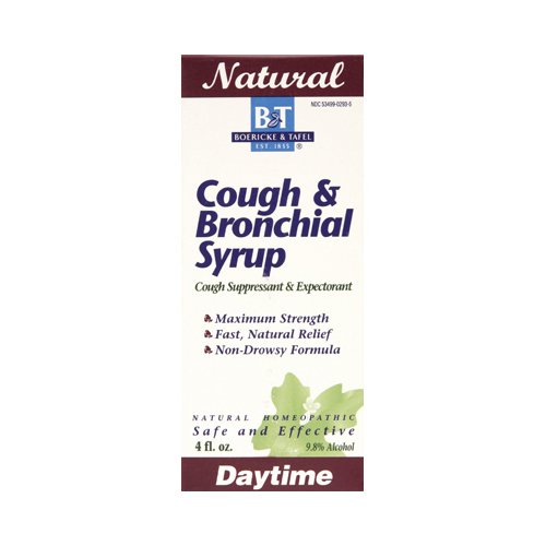 BOERICKE & TAFEL Cough Bronchial Syrup, 4 FZ