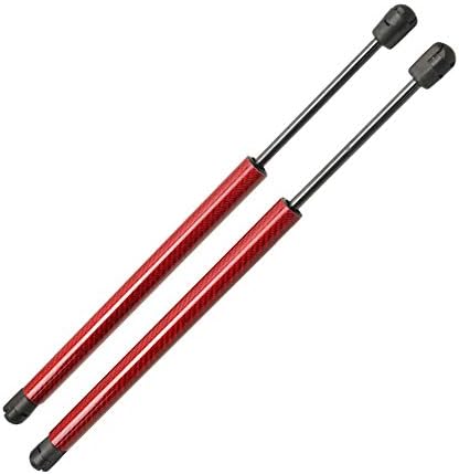 Xiangshang プジョー Peugeot 508 W2w5f02 W2w5g01 W2wah02 ワゴン リアゲートダンパー 赤カーボン トランクダンパー ショックアブソーバー 11 18 に適合 車検対応 レッド 純正交換 バックドアダンパー サポートダンパー 油圧ダンパー 左右セット 2本組 並行輸入品