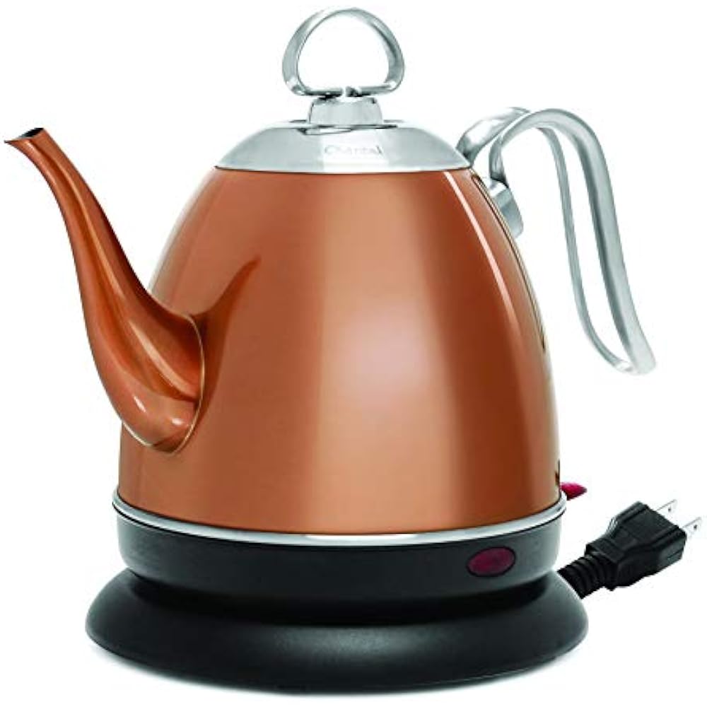 ELSL3703M Electric Kettles CP Mia Kettle, 32 Oz, Copper Kitchen & Dining 691196398516 eBay