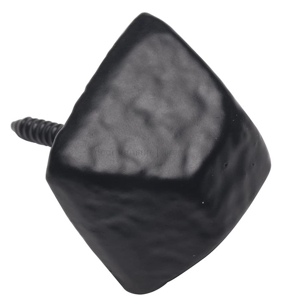 Merriway BH05527 (20 Pcs) Decorative Door Stud Black Antique 19mm - Pack of 20 Pieces