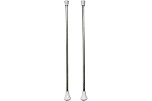 Dasiyoki Twirling Baton 2 Pieces Spinning Dance Baton Metal Gymnastics Parade Stick for Child in Majorette (Original Version, 2 Pack)