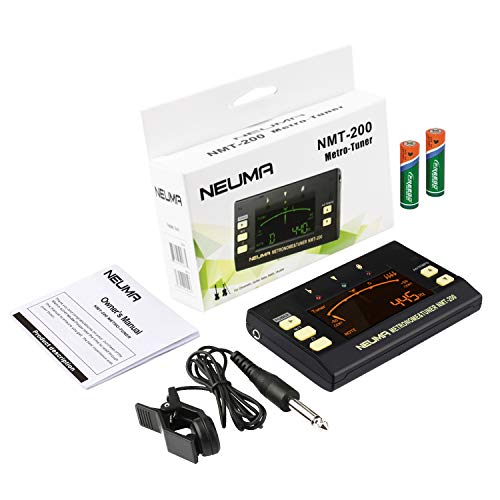 image for NEUMA Digital Metronome Tuner for Guitar, Bass, Violin, Ukulele, Chrom