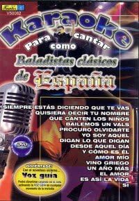 Karaoke Baladistas Clasicos De Espan