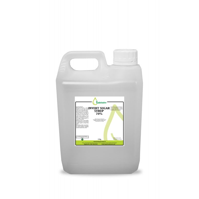 Lubrisolve Invert Sugar 2kg for Pharmaceuticals, Cosmetics, Fermentation & More