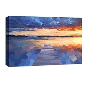 Color Lump Home Artwork for Living Room Bedroom