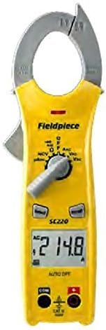Fieldpiece SC240 Compact Clamp Multimeter with Temperature by Standard Plumbing Supply