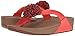 FitFlop Women's Flowerball Leather Toe-Post Flip Flop