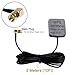 Car Auto Active GPS SMA Antenna Aerial Connector Cable for Car DVD GPS Navigation In-Dash Head Unit Radio Stereo DVR