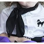 1950s Chiffon Scarf, Vintage Ascot, Retro Hair Tie for Toddlers 1950s Chiffon Scarf, Vintage Ascot, Retro Hair Tie for Toddlers