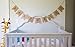 Sterling James Co. Baby Girl Burlap Banner - Baby Shower Decorations for Girl - Gender Reveal Party