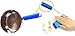 JIKO MAMBO Clip-on Silicone Strainer, Colander & Drainer, Pan Strainer, BONUS FREE Spatula! Pasta, Spaghetti, Ground Beef Grease, Vegetables Strainer, Snap on Bowls,Pots,Pans & Strain