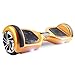 WorryFree Gadgets UL2272 Certified Smart Self Balancing Hoverboard Personal Adult Transporter with LED Light- Gold