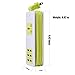 6 USB Power Strip, Portable Travel Socket Charger With Power Switch, Outlets 2.1AMP 1AMP 21W 5Foot Power Supply Cord With Universal Plug, 6 Usb Output Support 4 Devices Simultaneously (Green)