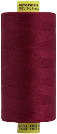 1000m Spool of Gütermann MARA 100 100% Polyester Thread, 912 Raspberry Radiance