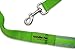 Lucky Day Pets LED Dog Leash Waterproof Nylon Webbing with Reflective Strips, 4 Feet Long, Green