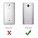 EasyAcc Case for Huawei Mate 9 Soft TPU Case Crystal Clear Transparent Slim Anti Slip Case Back Protector Cover Shockproof Compatible with Huawei Mate 9