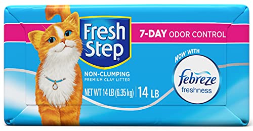 Fresh Step Non-Clumping Premium Cat Litter with Febreze Freshness - Fresh Step Non Clumping Cat Litter