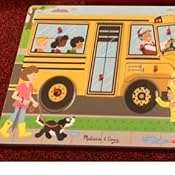 melissa and doug wheels on the bus puzzle