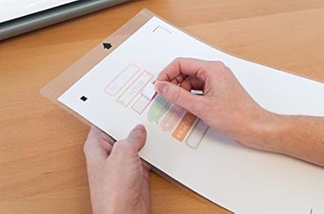 silhouette white sticker paper