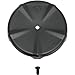 Vance & Hines VO2 Skullcap Crown Air Cleaner Insert Smooth Black 71015