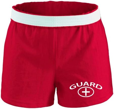 Female Lifeguard Short,Red,M