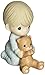 Precious Moments 152002 I Pray The Lord My Soul to Keep, Bisque Porcelain Figurine, Boy