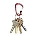 Nite Ize SlideLock Carabiner Aluminum, Size #2, Red