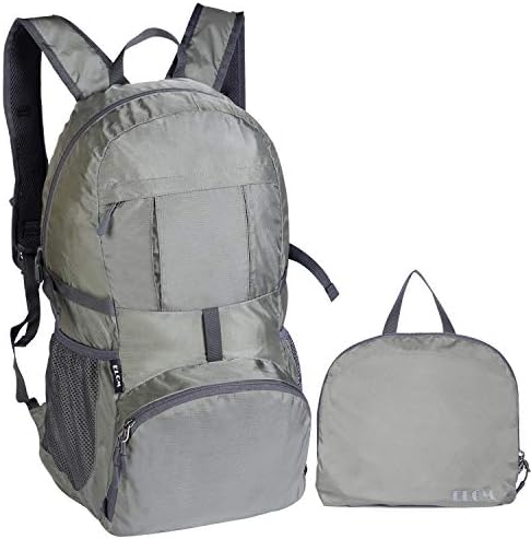 ELCM Foldable and Packable25L/35L Backpack Lightweight Traveling Waterproof Backpack Sports Daypack fit Women and Men