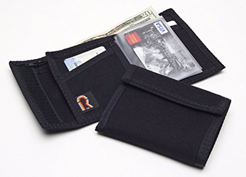 Rainbow of California Original Bifold Nylon Wallet. Made in the USA.