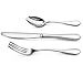 Artaste 59380 Rain 18/10 Stainless Steel Flatware 36-Piece set, Service of 12