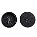 zapour UU-Buy 5 Pack Black Flexible Wire Organizer Desk Grommet for Wires Cords