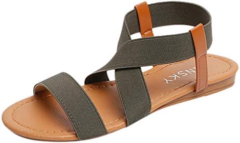 Women Sandals,BaZhaHei Women's Summer Shoes Peep-Toe Low Shoes Roman Sandals Ladies Flip Flops Spring Buckle Strap Wedges Slippers Peep Toe Sandals Ladies Low Flat with Shoes Size 2.5-7.5 Black