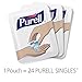 PURELL Singles Advanced Hand Sanitizer Gel, Fragrance-Free, 24 Count Single-Use Packets (Pack of 4) - 9630-08-EC