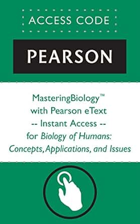 Masteringbiology 174 With Pearson Etext Instant Access