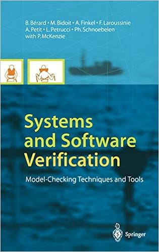 Systems and Software Verification: Model-Checking Techniques and Tools Systems and Software Verification: Model-Checking Techniques and Tools