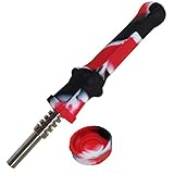 Seesoon Fang Silicone Honey Straw (Red&Black)