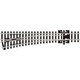 Peco N Scale Code 80 Insulfrog #6 Left-Hand Turnout