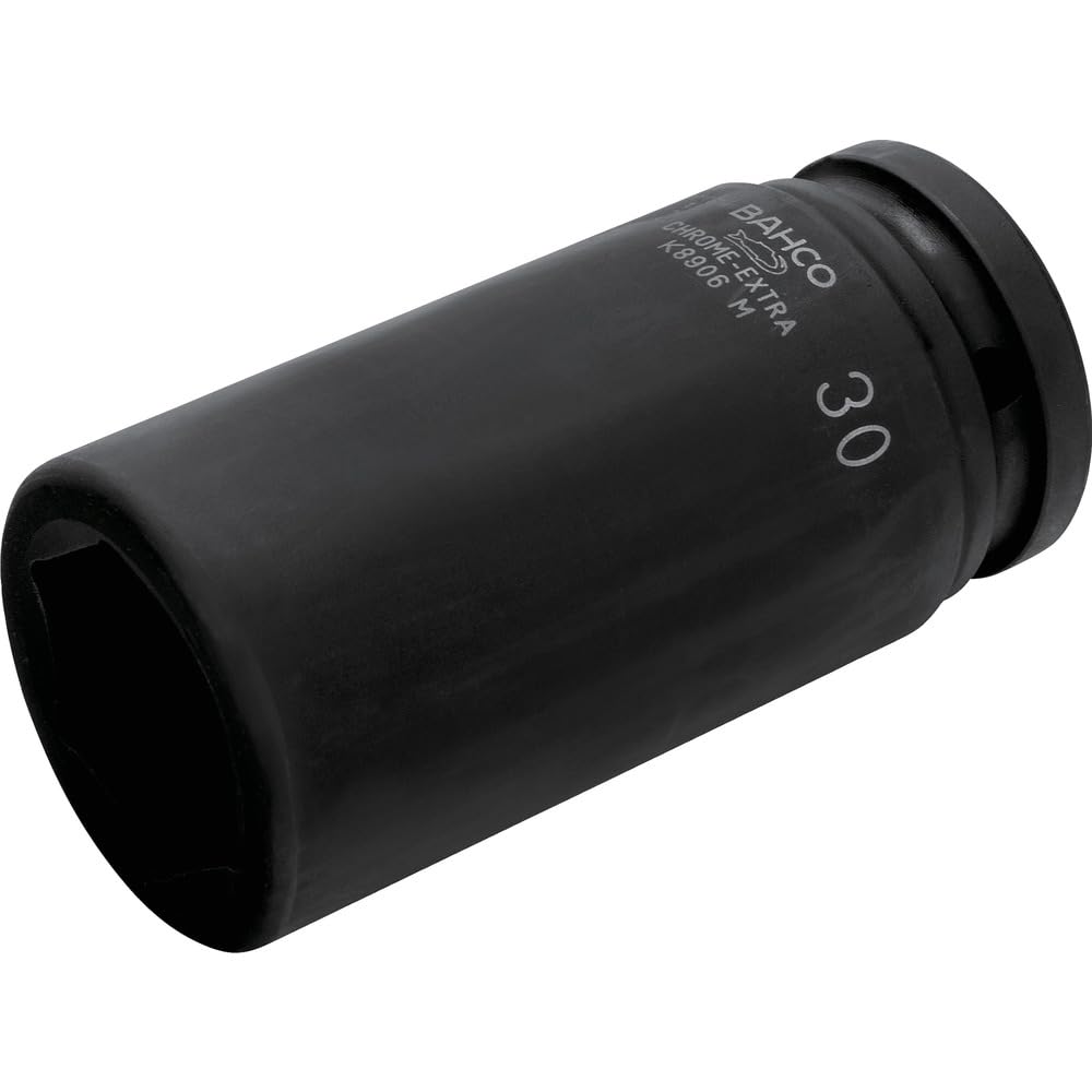 Bahco K8906M-21 Hexagon Socket, Black, 3/4-Inch/21 mm