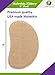 Adhesive Moleskin for Feet - Blister Bandages Precut Kidney Metatarsal Pads - 3