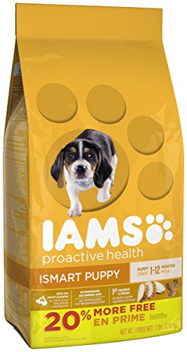 IAMS PROACTIVE HEALTH DRY PUPPY FOOD, PREMIUM DOG FOOD DRY RECIPE, 7 LB. BAG