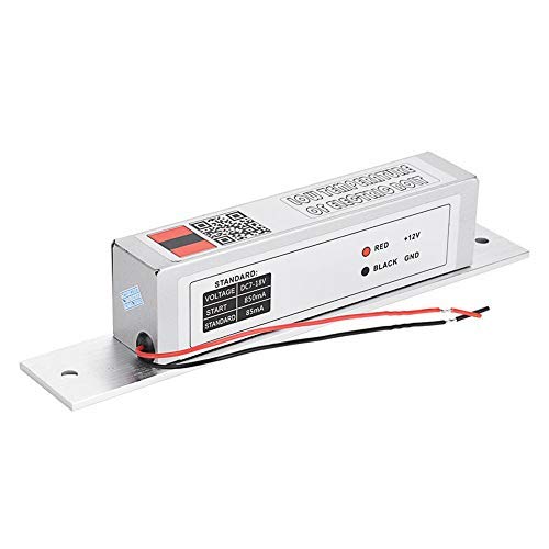 Sonew Electric Drop Bolt Door Lock, Low Temperature Bolt Lock NC Mode for Door Access Control