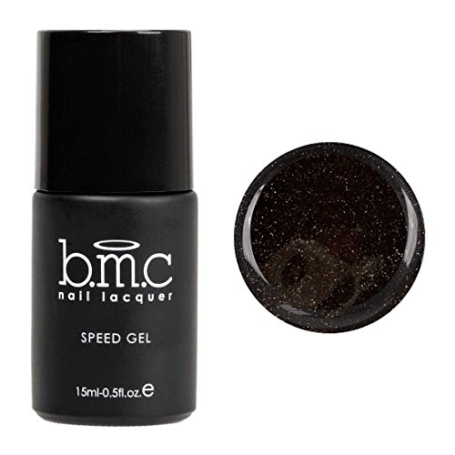 BMC Super Dope Glittery Black Shimmer UV/LED Soak Off Speed Gel Polish - Aint No Basic B!tch, You're So Tragic! BMC Super Dope Glittery Black Shimmer UV/LED Soak Off Speed Gel Polish - Aint No Basic B!tch, You're So Tragic!