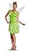 Disguise Women's Disney Fairies Tinker Bell Classic Costume, Green, Large
