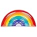 SunnyLIFE Luxury Adult Inflatable Pool Float Lie Down Beach Toy - Rainbow Multi