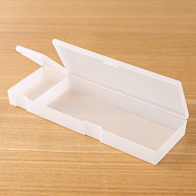 Amazon Co Jp 無印良品 ポリプロピレン ダブルペンケース 約２１０ ７０ ２５ｍｍ ホーム キッチン