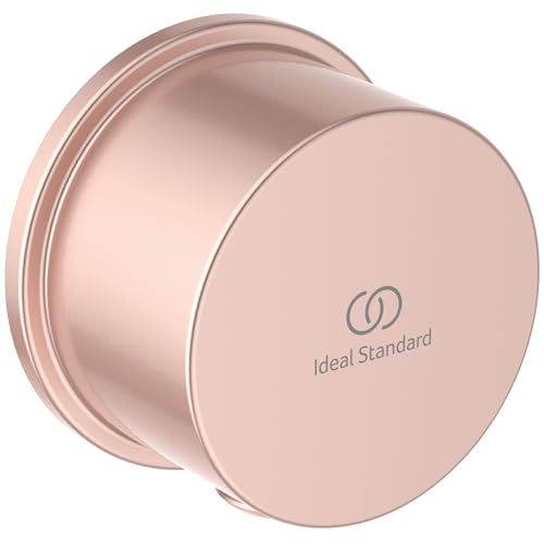 Ideal Standard Idealrain BC808RO Wall Connection Elbow (Shower Hose Connection) Surface-Mounted for Shower Hose G1/2, Rose