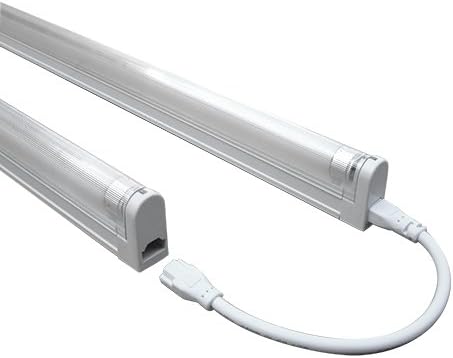 TW Lighting T5 Fluorescent 35-Watt ~6400K 58" Fixture Set (3-prong Unit)