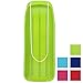Best Choice Products 48in Kids Outdoor Sport Snow Sled Toboggan w/Rope - Green