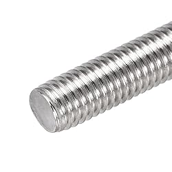 uxcell 10Pcs M10 x 40mm Fully Threaded Rod 304