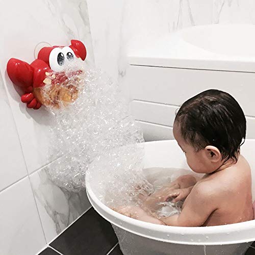 HOCHE Toy-Crab Musical Bubble Maker Fun Bath Toy,Automated Spout Bubble Machine Blower Maker with 12 Nursery Rhymes for Baby - Thumbnail 5
